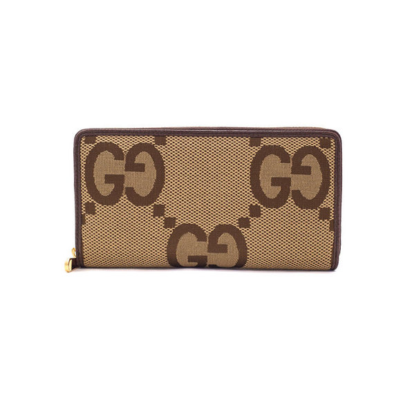 Gucci Wallet GG Zip Jumbo Long Continental - Picture 1 of 5